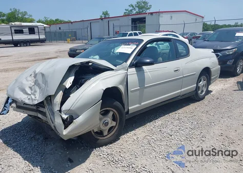 2004 Chevrolet Monte Carlo Ls из США, поврежденный, VIN 2G1WW12E449370816
